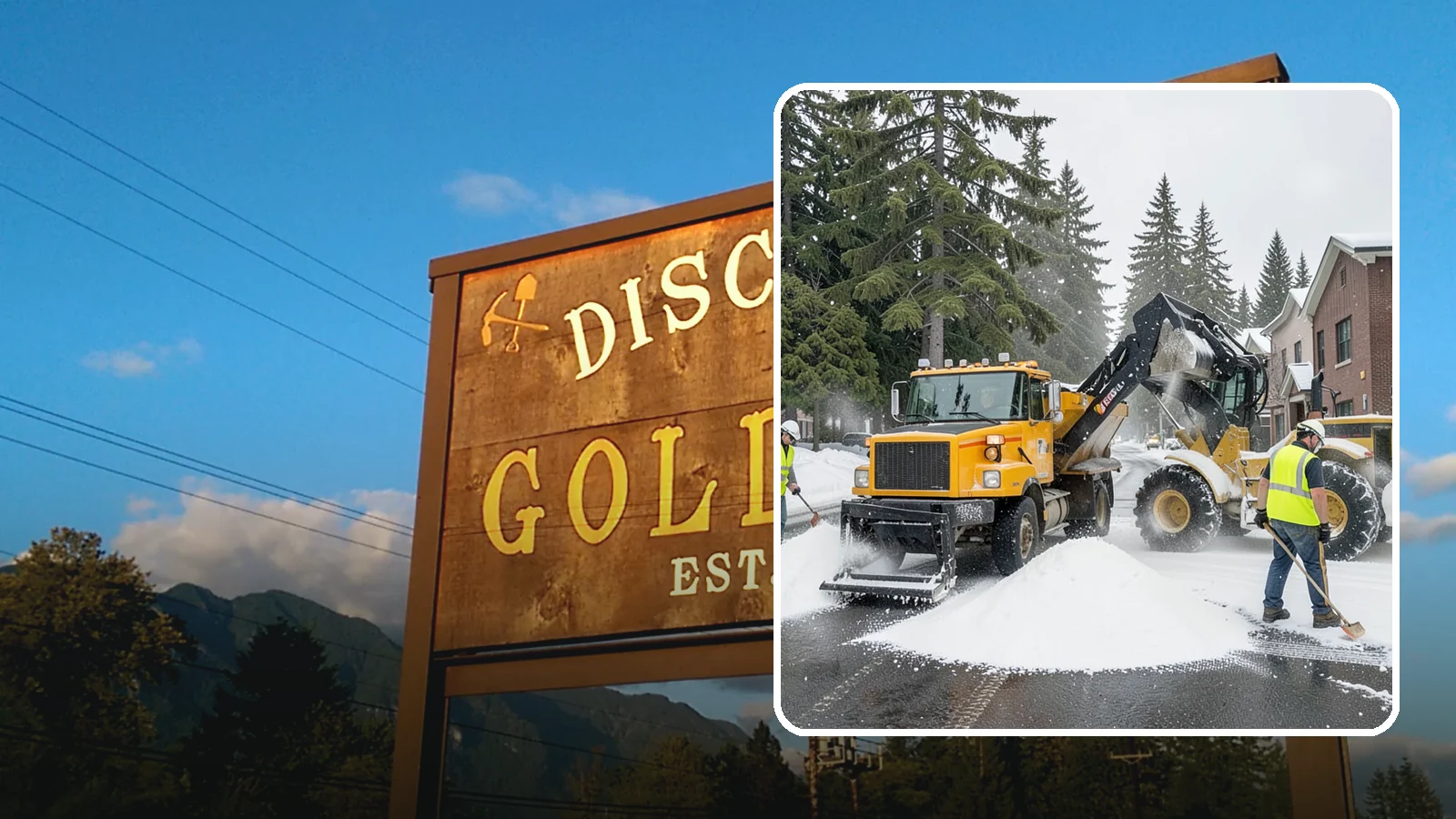 Salt & Sand Loading in Gold Bar, Snohomish County, WA - Loading, staging, and resupply of salt and sand so agency crews stay stocked and responsive all winter.