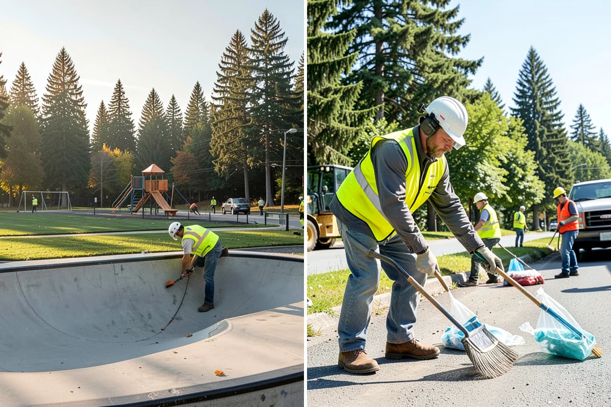 Salt & Sand Loading in Kenmore, King County, WA - Assess storage and inventory needs
