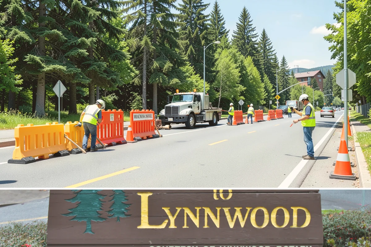 Salt & Sand Loading in Lynnwood, Snohomish County, WA - Staged before winter