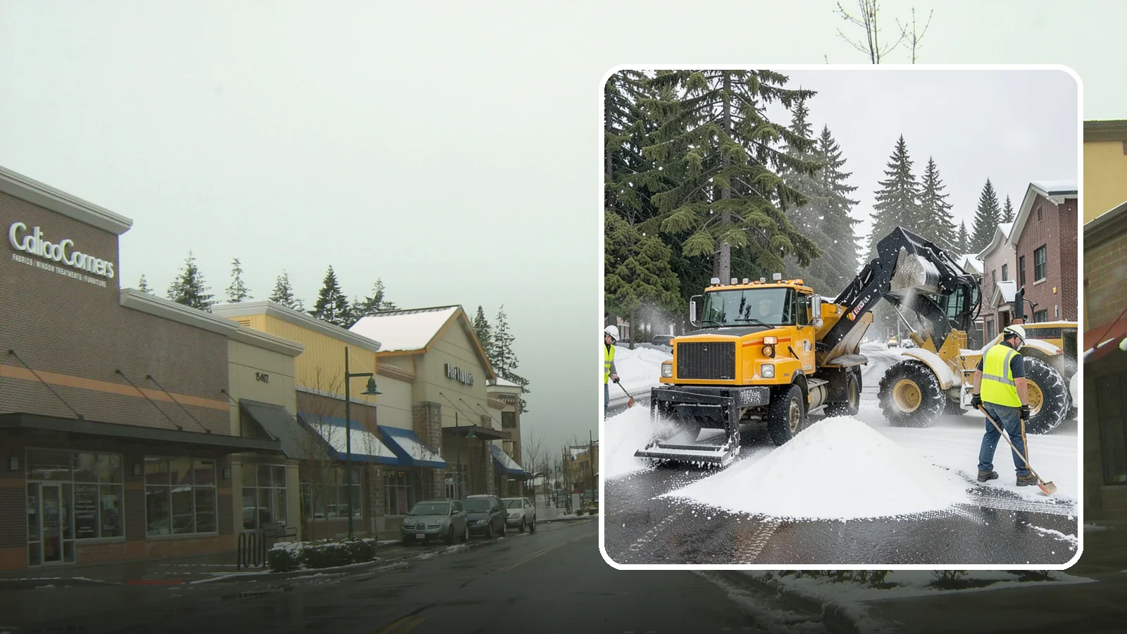 Salt & Sand Loading in Mill Creek, Snohomish County, WA - Loading, staging, and resupply of salt and sand so agency crews stay stocked and responsive all winter.