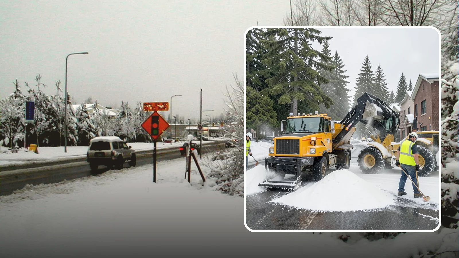 Salt & Sand Loading in Newcastle, King County, WA - Loading, staging, and resupply of salt and sand so agency crews stay stocked and responsive all winter.