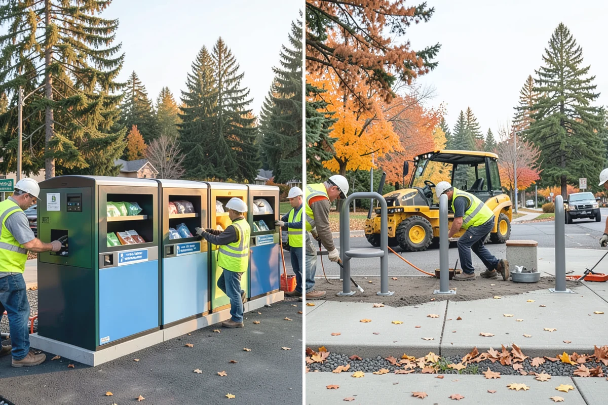 Salt & Sand Loading in Redmond, King County, WA - Assess storage and inventory needs
