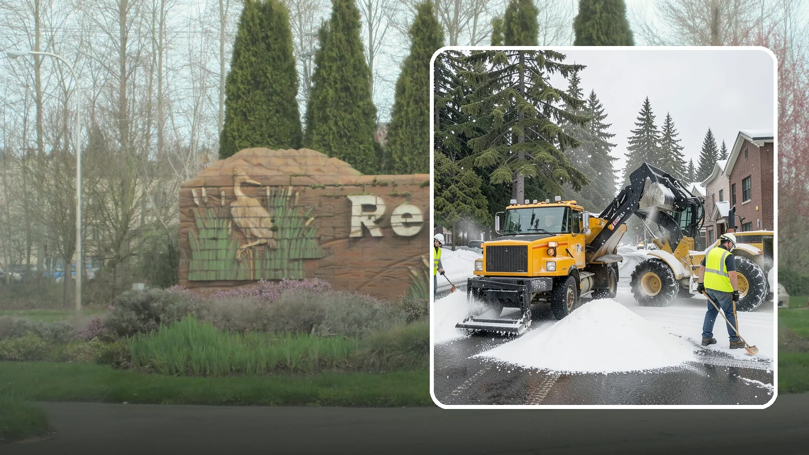 Salt & Sand Loading in Renton, King County, WA - Loading, staging, and resupply of salt and sand so agency crews stay stocked and responsive all winter.
