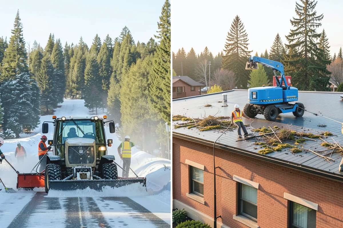 Salt & Sand Loading in Roy, Pierce County, WA - Assess storage and inventory needs
