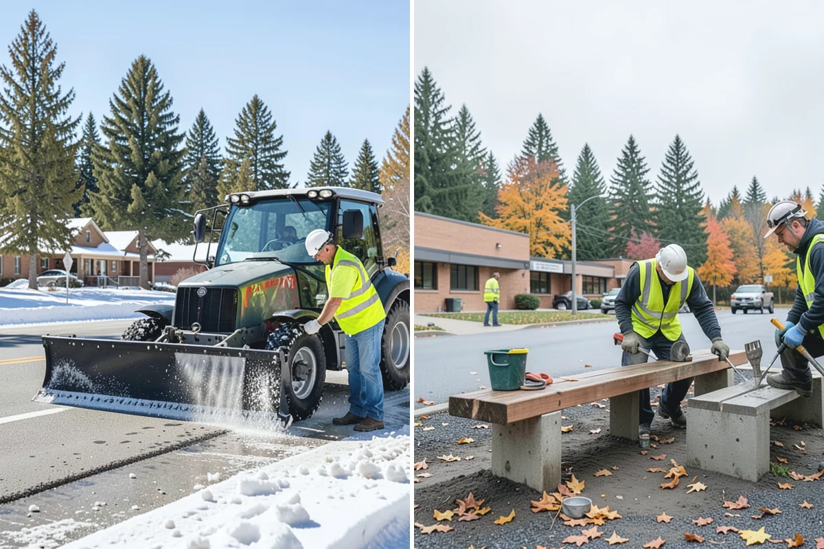 Salt & Sand Loading in Sumner, Pierce County, WA - Assess storage and inventory needs