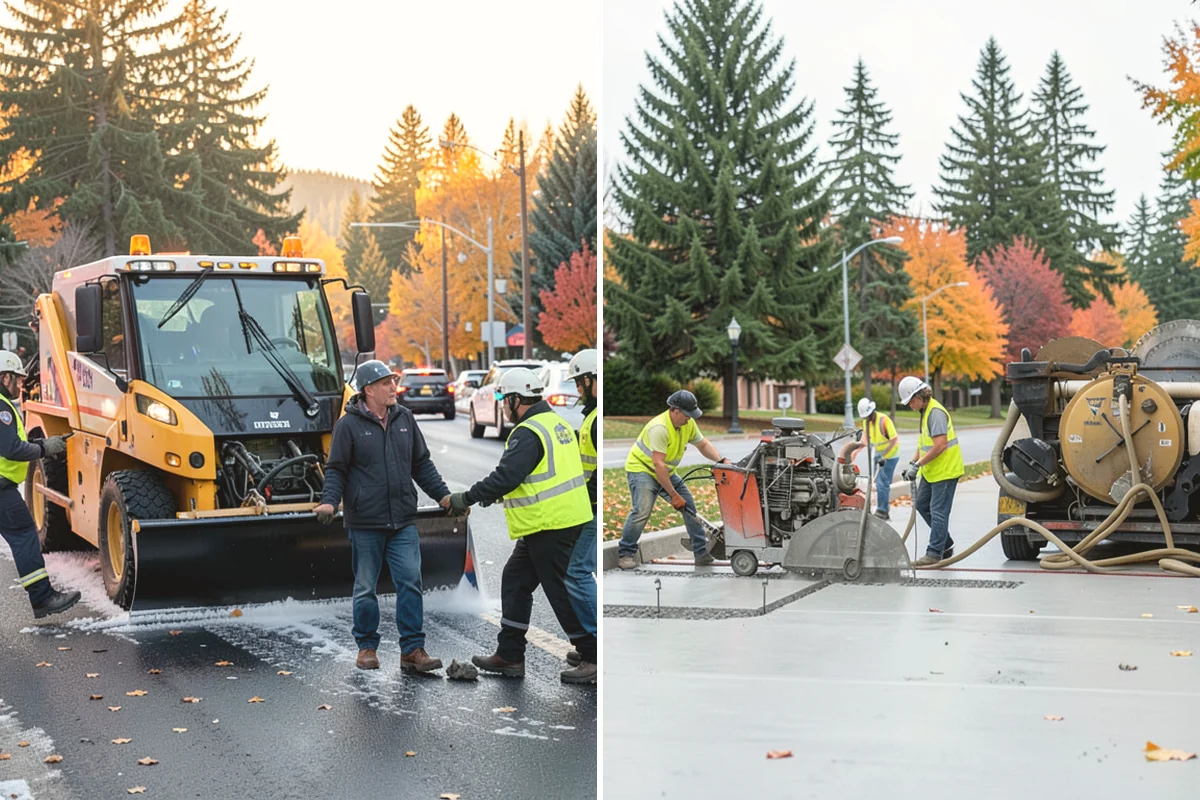 Salt & Sand Loading in University Place, Pierce County, WA - Assess storage and inventory needs