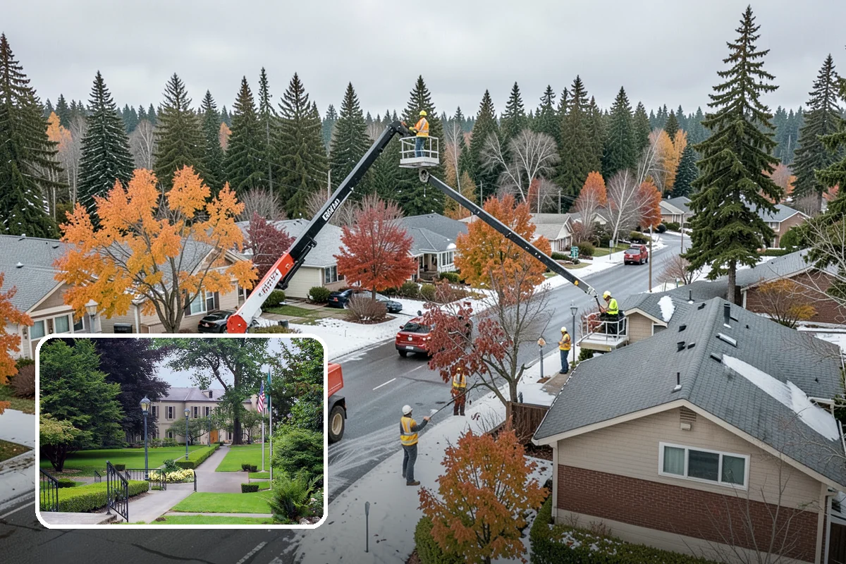 Salt & Sand Loading in Woodinville, King County, WA - Crews stay stocked and responsive