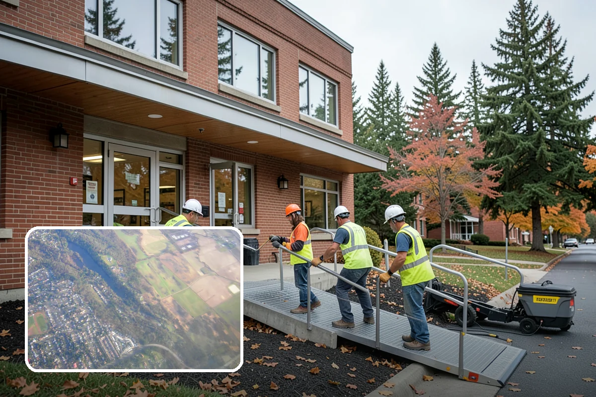 Sanding in Algona, King County, WA - Delivers immediate traction on hills, curves, and intersections
