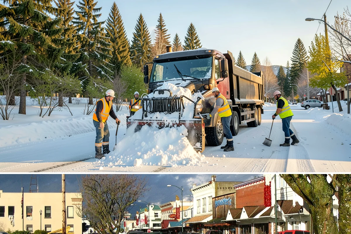 Sanding in Arlington, Snohomish County, WA - Sanding is a winter-season service applied during snow and ice events, with cleanup sweeping following each thaw through early...