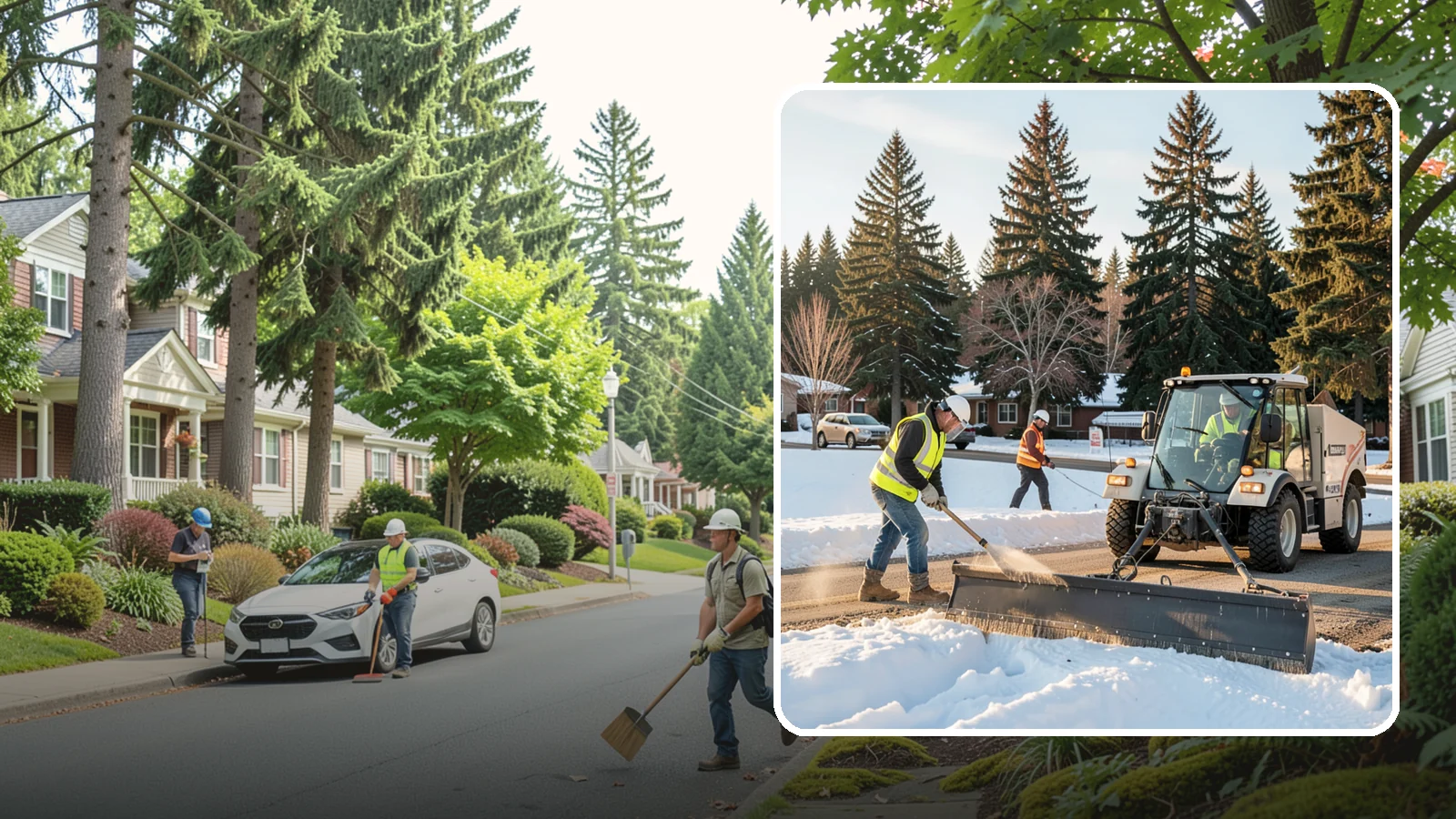 Sanding in Beaux Arts Village, King County, WA - Apply traction sand to roads, hills, and intersections to improve grip during snow and ice events.