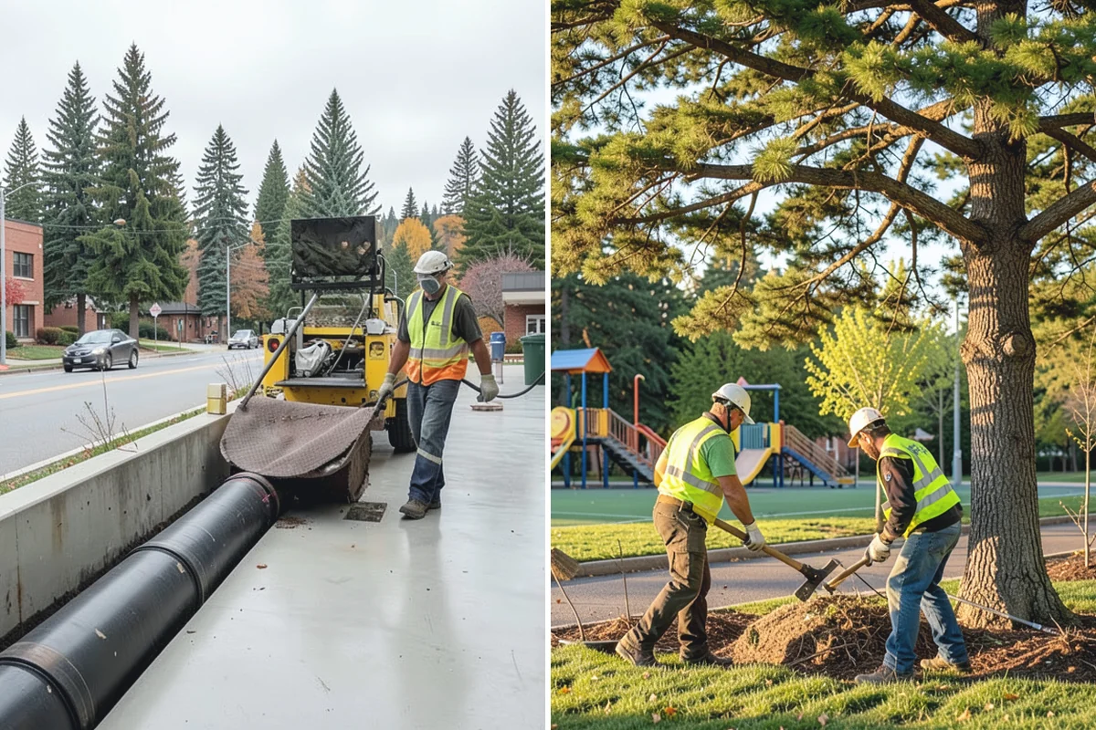 Sanding in Beaux Arts Village, King County, WA - Identify traction-priority hills, curves, and intersections