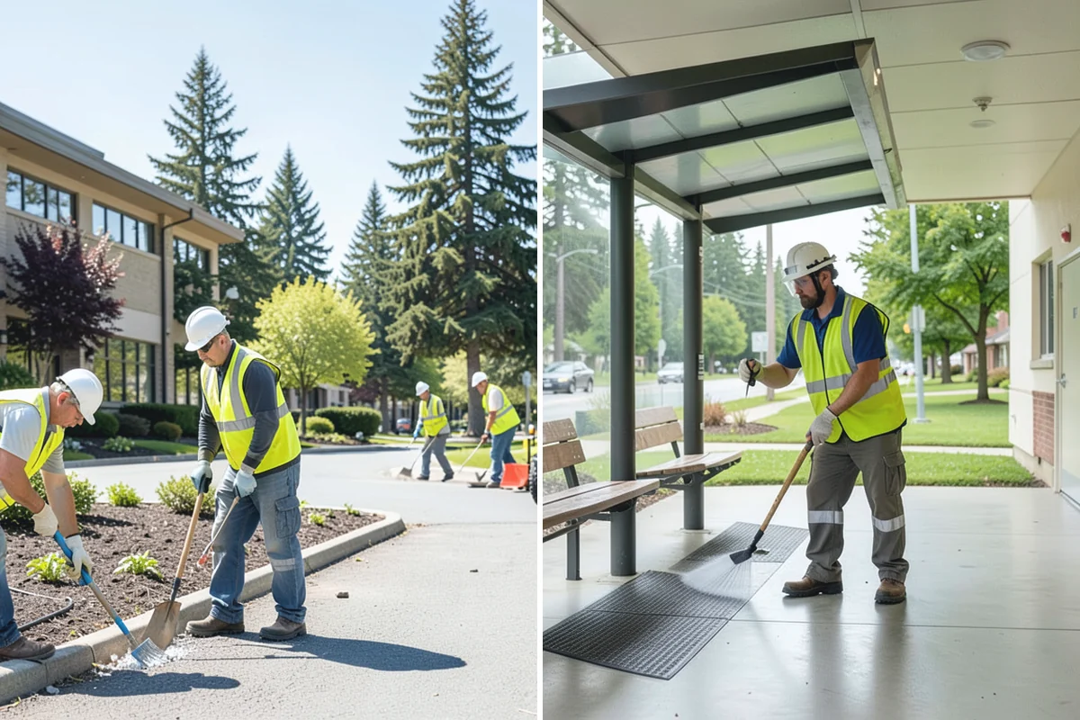 Sanding in Bonney Lake, Pierce County, WA - Identify traction-priority hills, curves, and intersections