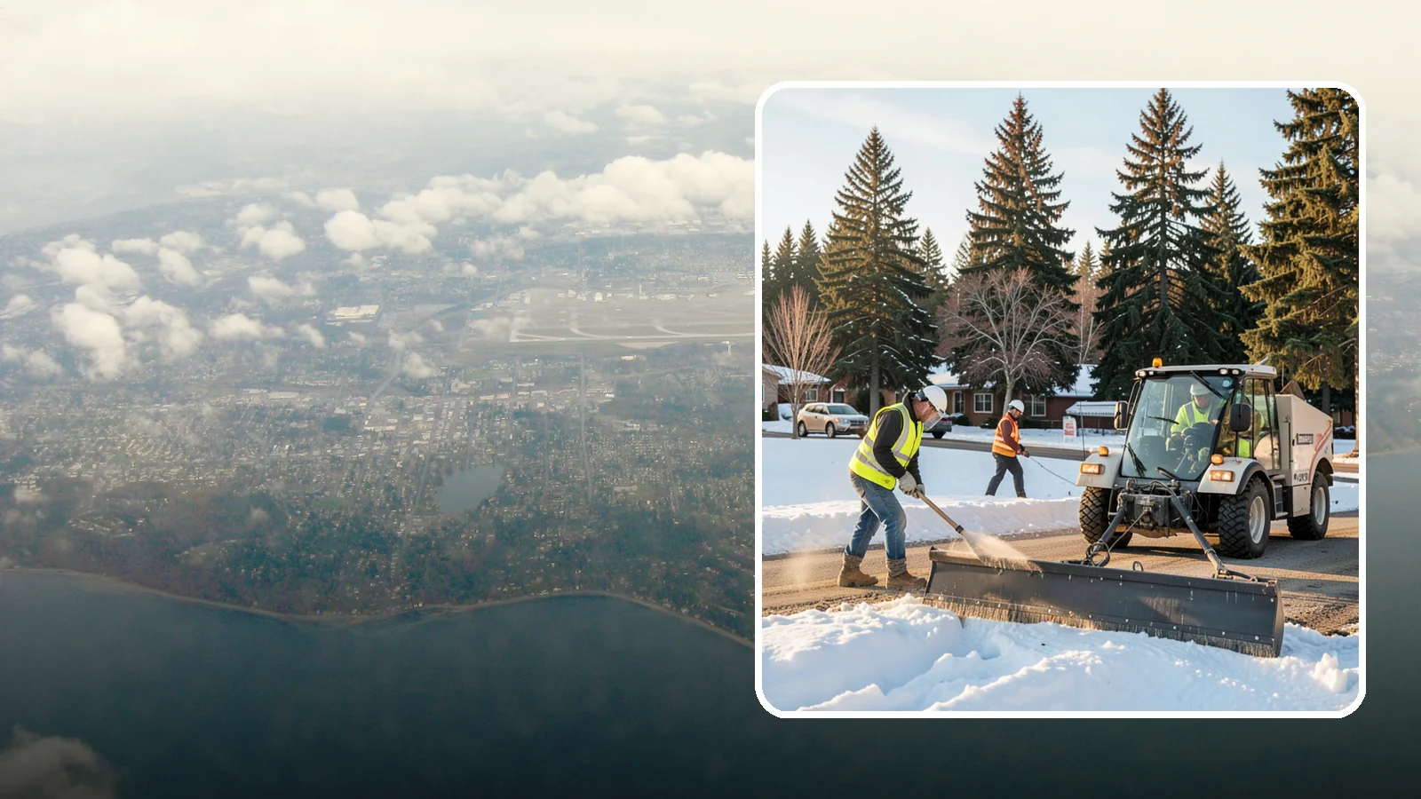 Sanding in Burien, King County, WA - Apply traction sand to roads, hills, and intersections to improve grip during snow and ice events.