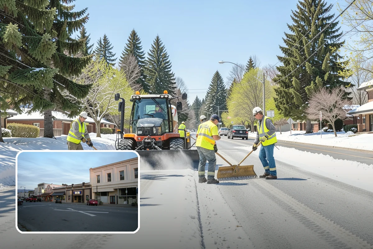 Sanding in Burlington, Skagit County, WA - Delivers immediate traction on hills, curves, and intersections