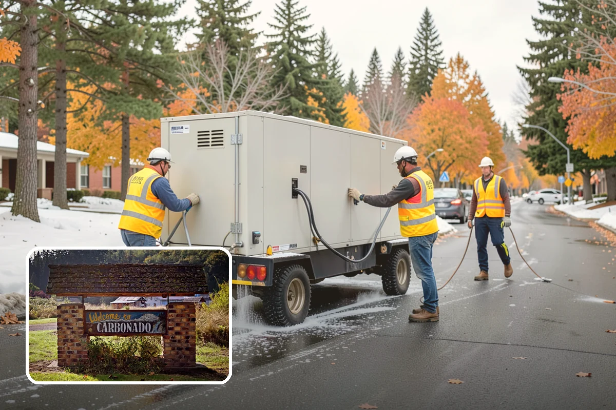 Sanding in Carbonado, Pierce County, WA - Delivers immediate traction on hills, curves, and intersections