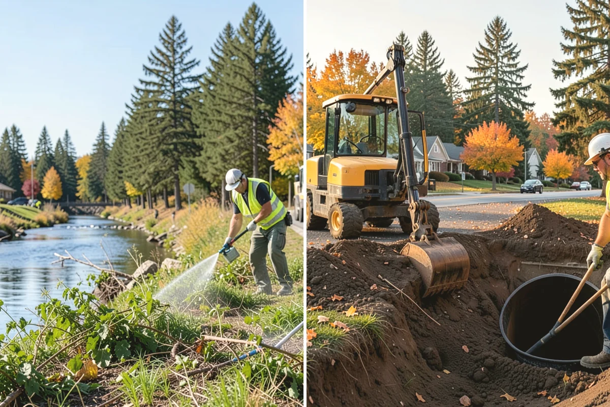 Sanding in Carbonado, Pierce County, WA - Identify traction-priority hills, curves, and intersections