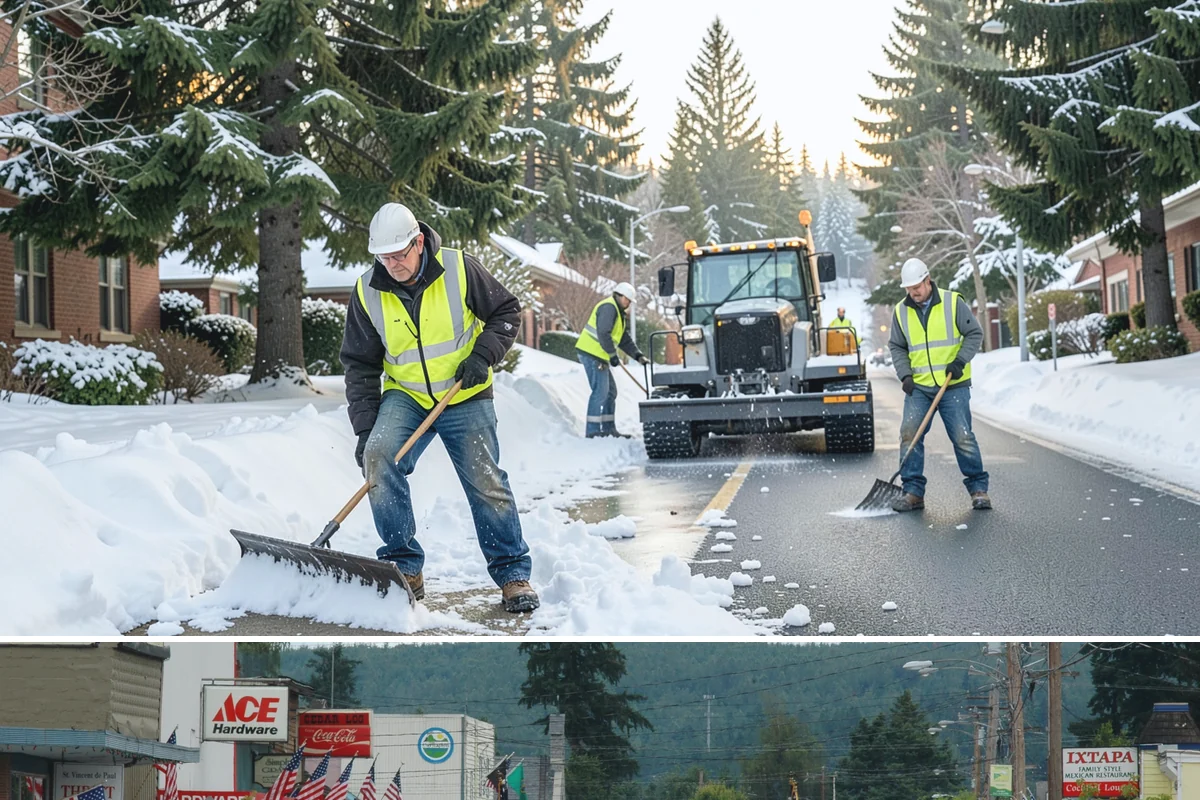 Sanding in Carnation, King County, WA - Sanding is a winter-season service applied during snow and ice events, with cleanup sweeping following each thaw through early...
