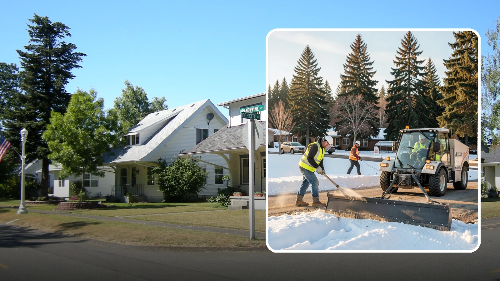 Sanding in DuPont, Pierce County, WA - Apply traction sand to roads, hills, and intersections to improve grip during snow and ice events.