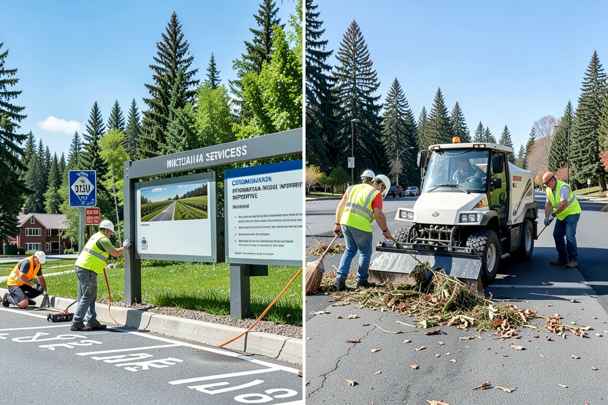 Sanding in DuPont, Pierce County, WA - Identify traction-priority hills, curves, and intersections