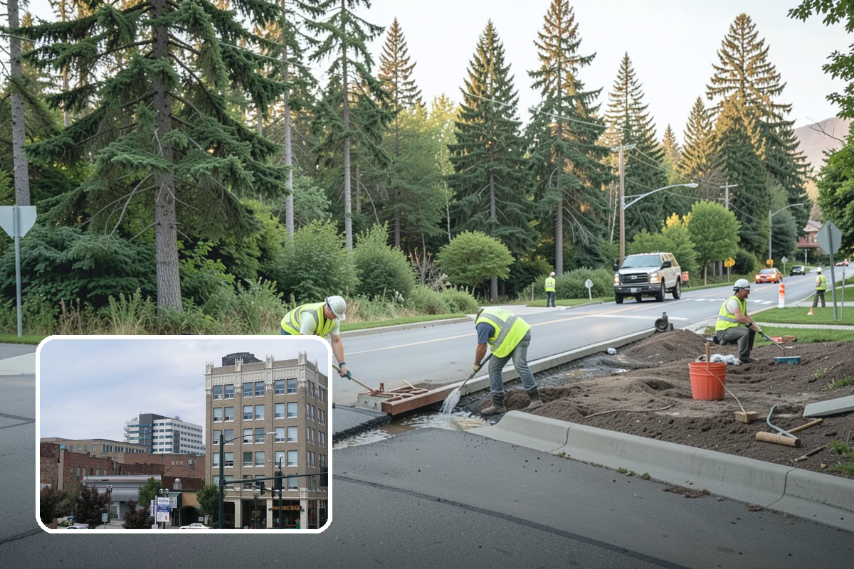 Sanding in Everett, Snohomish County, WA - Delivers immediate traction on hills, curves, and intersections