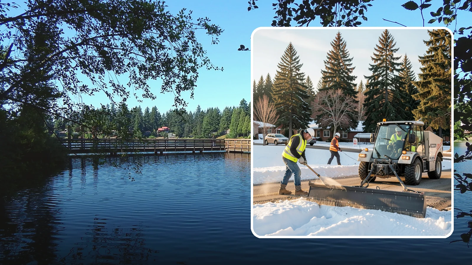 Sanding in Federal Way, King County, WA - Apply traction sand to roads, hills, and intersections to improve grip during snow and ice events.