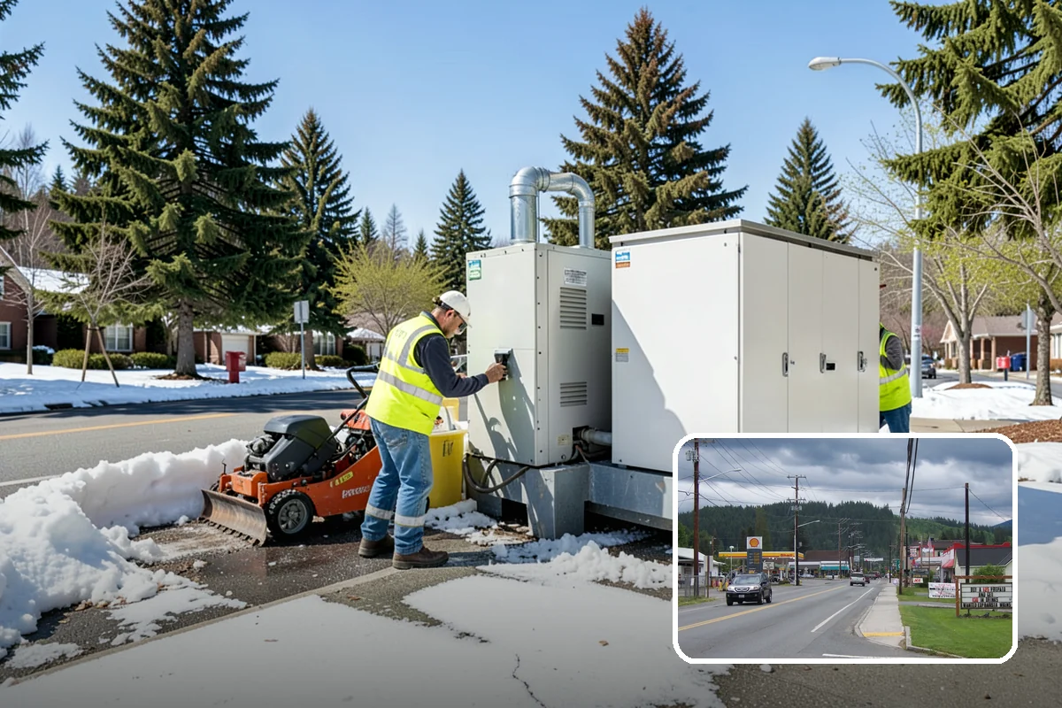 Sanding in Granite Falls, Snohomish County, WA - Delivers immediate traction on hills, curves, and intersections