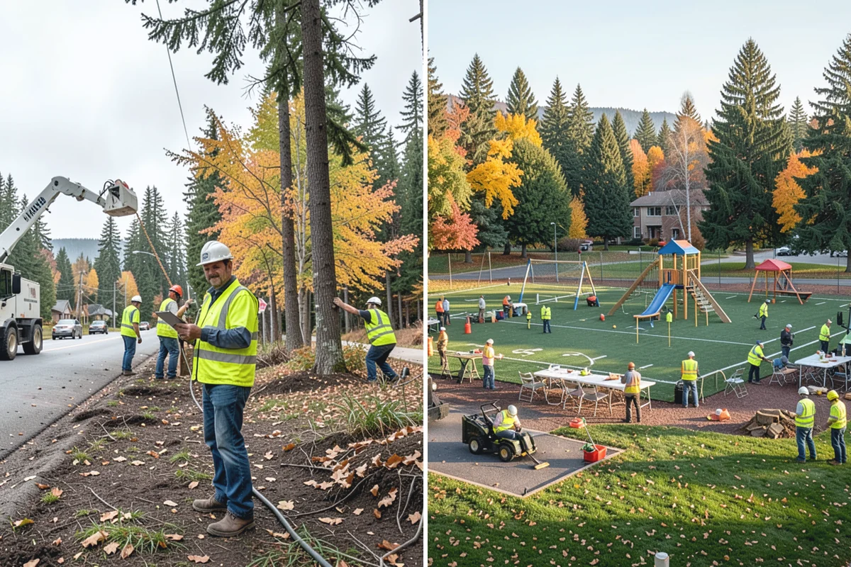 Sanding in Hamilton, Skagit County, WA - Identify traction-priority hills, curves, and intersections