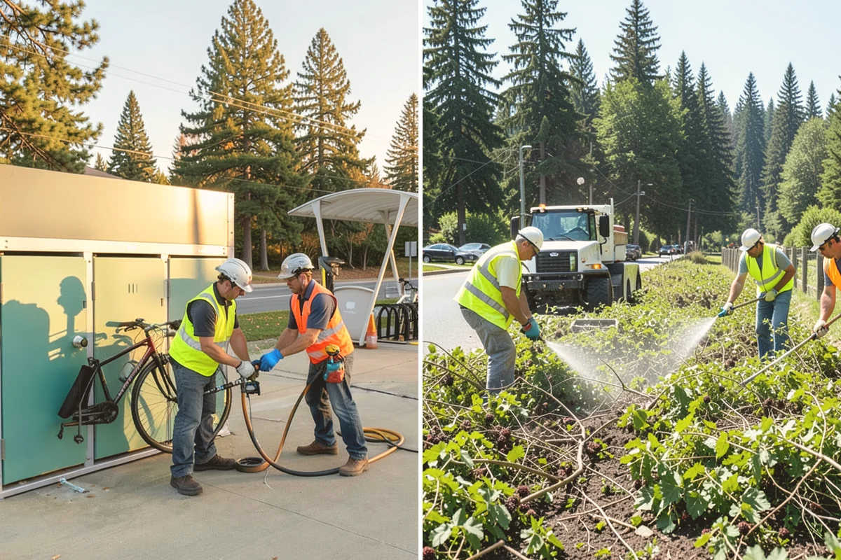 Sanding in Index, Snohomish County, WA - Identify traction-priority hills, curves, and intersections