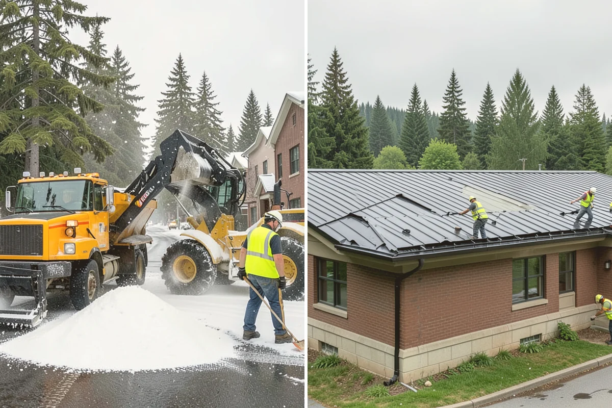 Sanding in Kirkland, King County, WA - Identify traction-priority hills, curves, and intersections