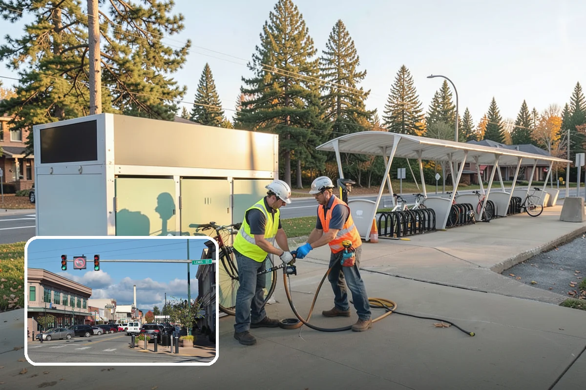 Sanding in Monroe, Snohomish County, WA - Delivers immediate traction on hills, curves, and intersections