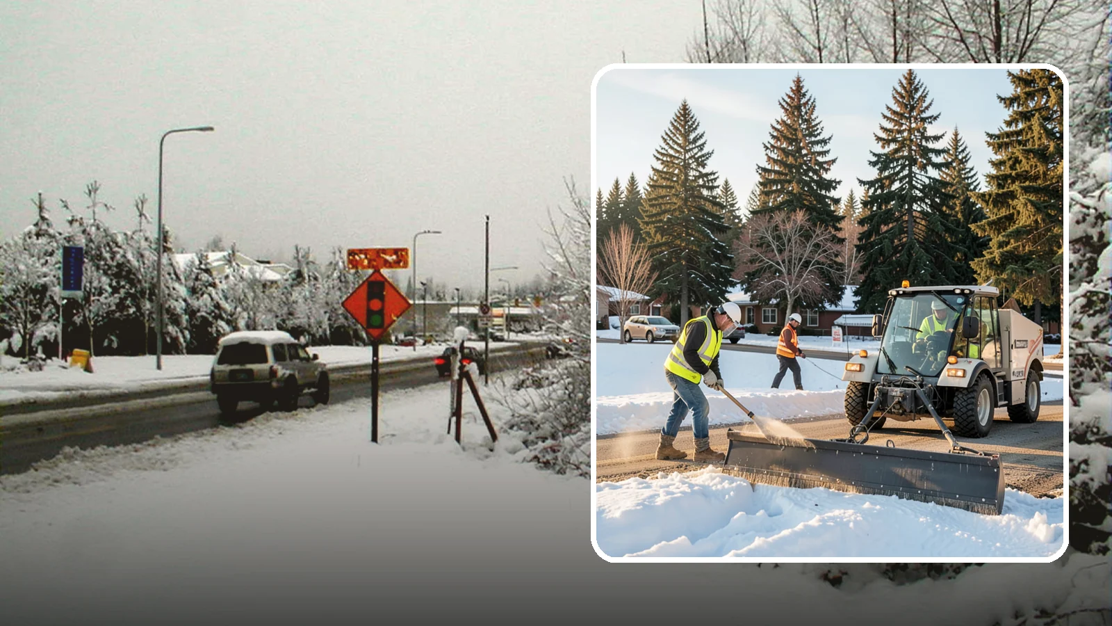 Sanding in Newcastle, King County, WA - Apply traction sand to roads, hills, and intersections to improve grip during snow and ice events.