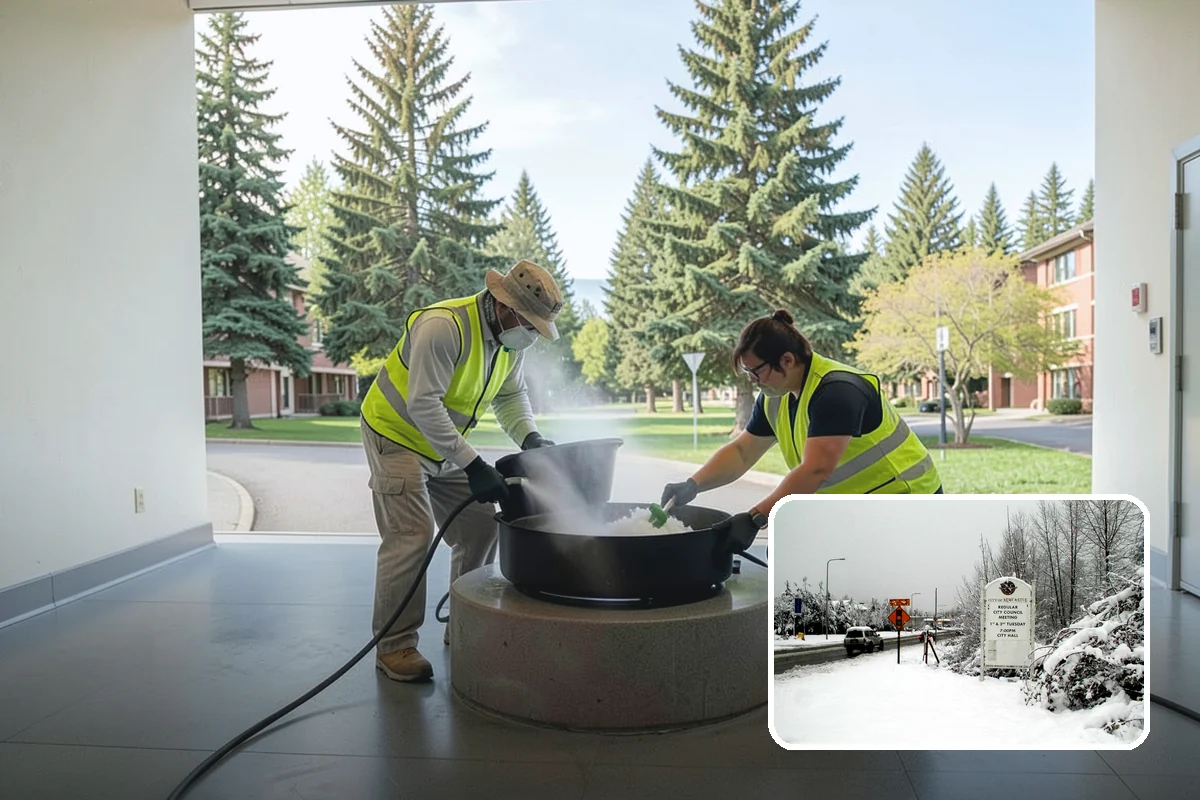 Sanding in Newcastle, King County, WA - Delivers immediate traction on hills, curves, and intersections