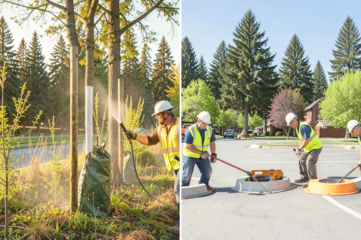 Sanding in Newcastle, King County, WA - Identify traction-priority hills, curves, and intersections