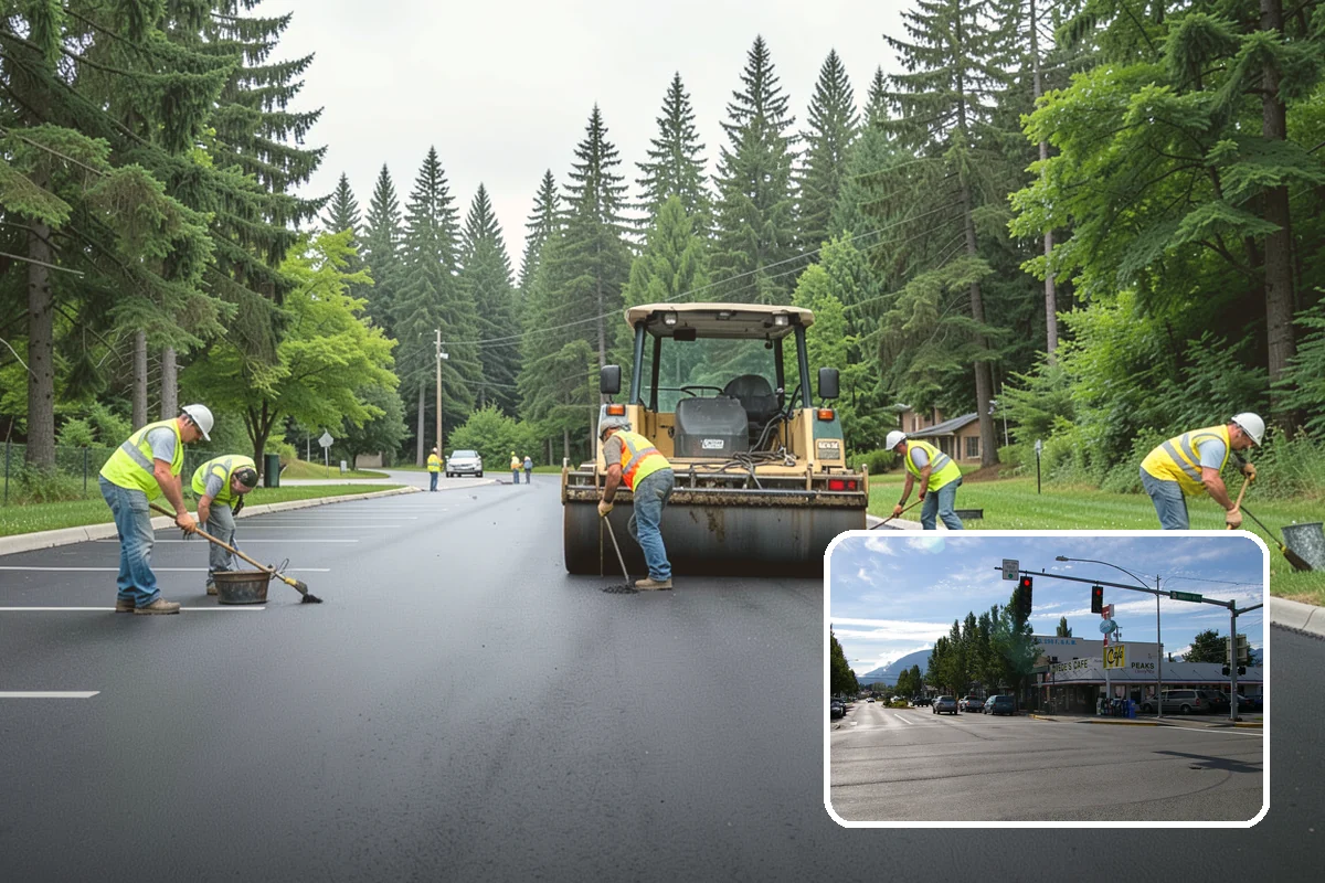 Sanding in North Bend, King County, WA - Delivers immediate traction on hills, curves, and intersections