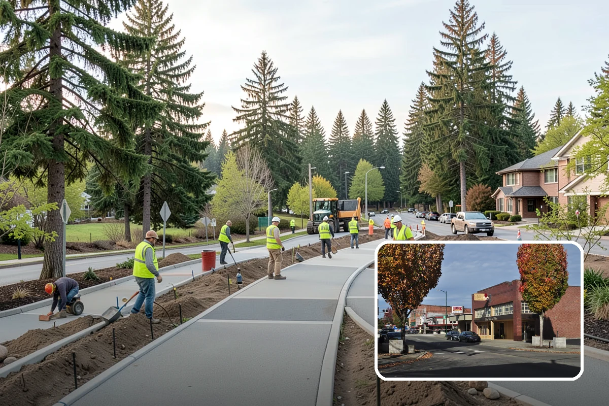 Sanding in Puyallup, Pierce County, WA - Delivers immediate traction on hills, curves, and intersections