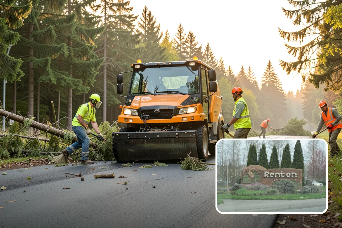 Sanding in Renton, King County, WA - Delivers immediate traction on hills, curves, and intersections