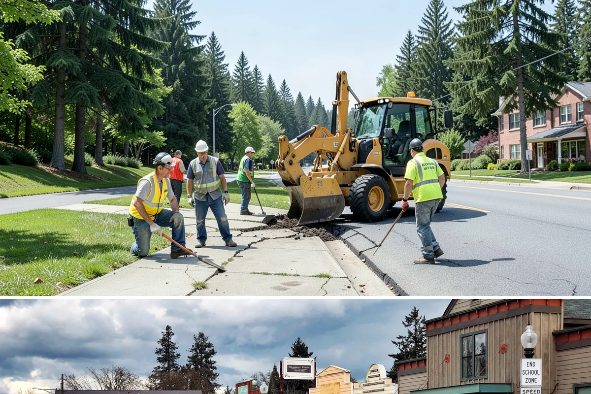 Sanding in Roy, Pierce County, WA - Sanding is a winter-season service applied during snow and ice events, with cleanup sweeping following each thaw through early...