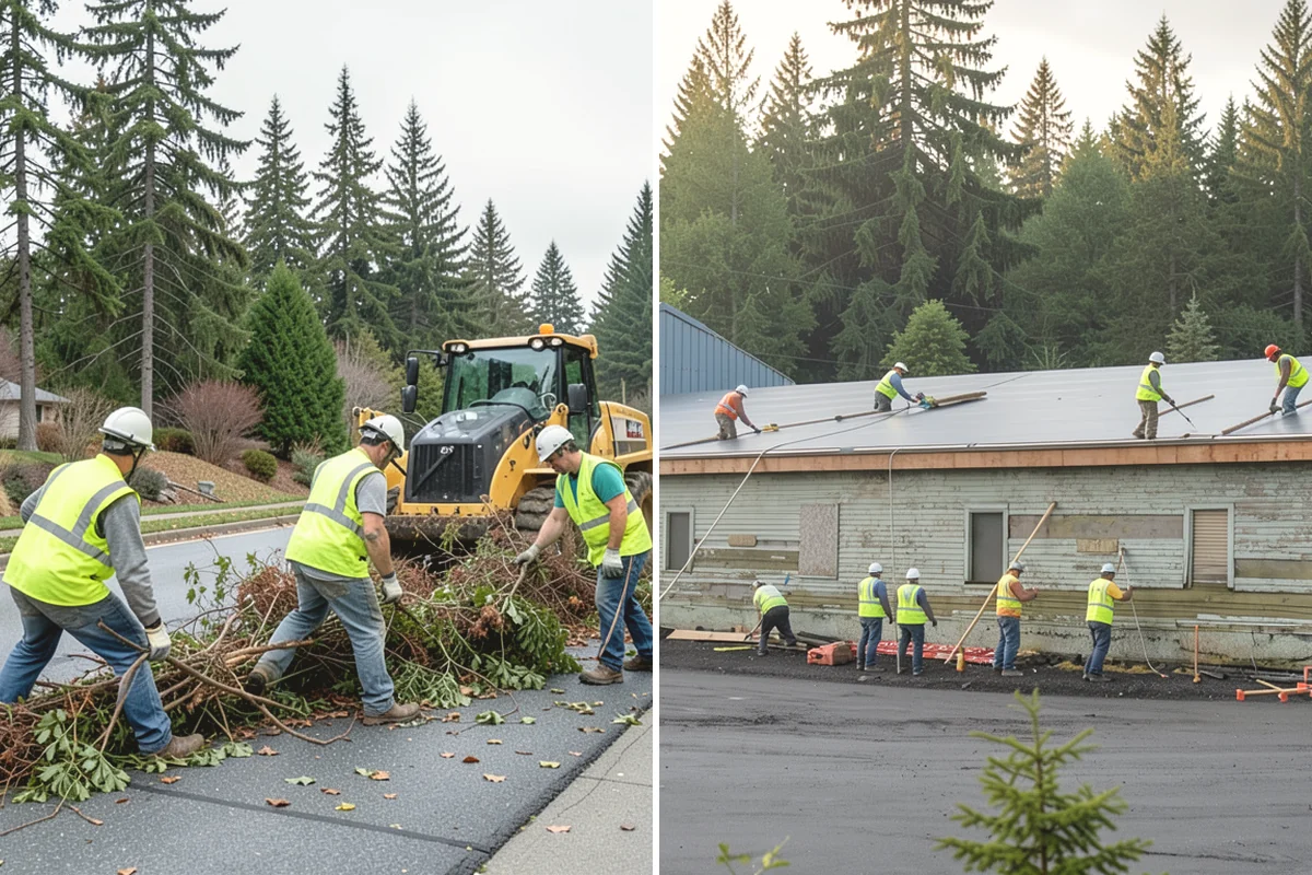 Sanding in Ruston, Pierce County, WA - Identify traction-priority hills, curves, and intersections