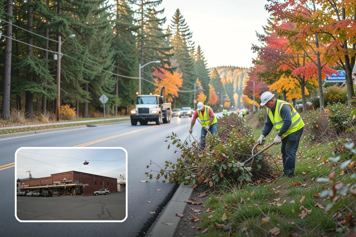 Sanding in Sedro-Woolley, Skagit County, WA - Delivers immediate traction on hills, curves, and intersections
