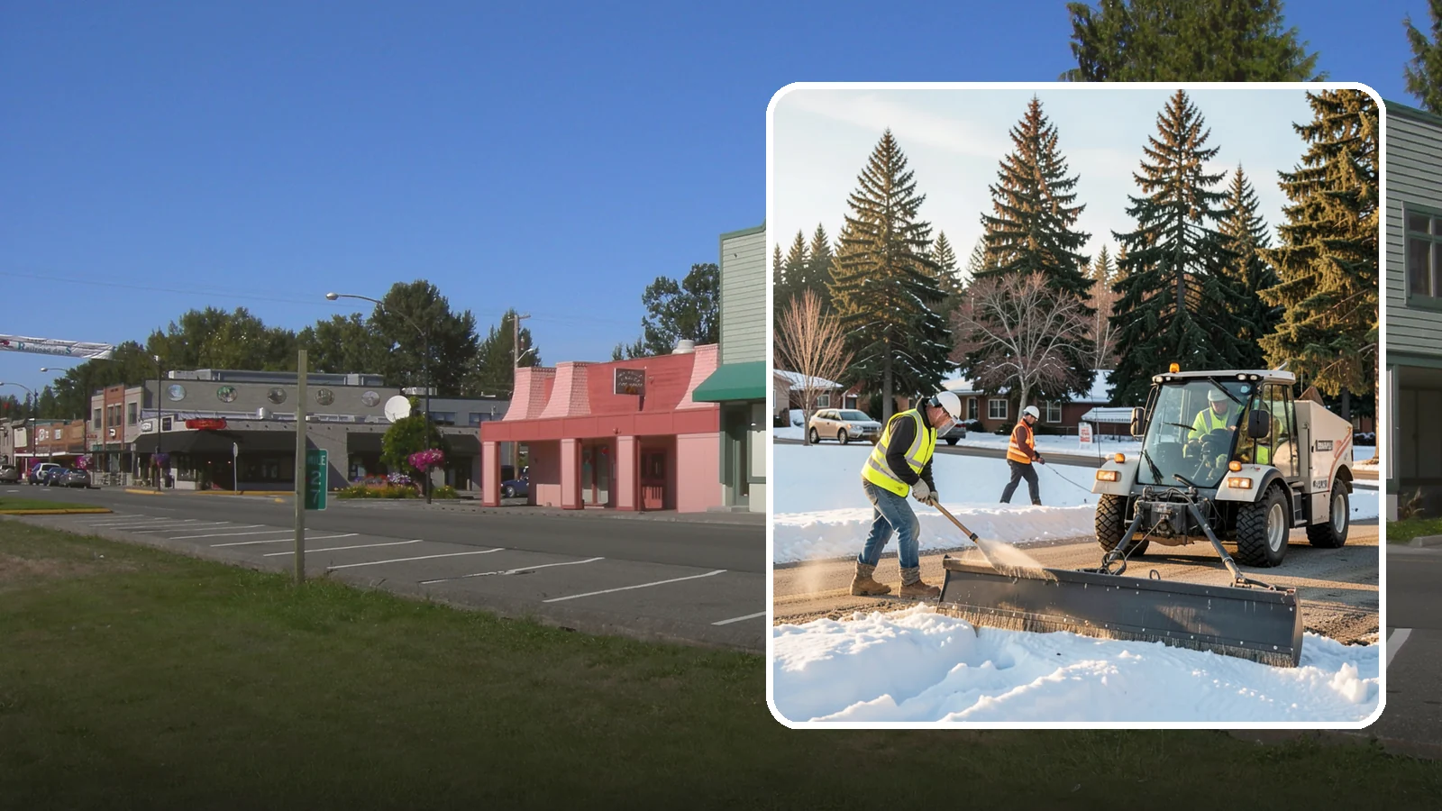 Sanding in Snoqualmie, King County, WA - Apply traction sand to roads, hills, and intersections to improve grip during snow and ice events.