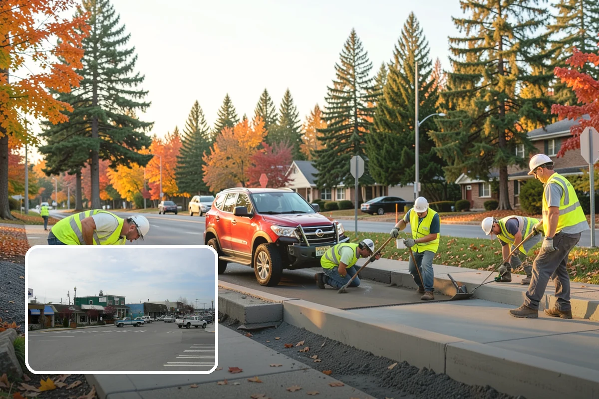 Sanding in Stanwood, Snohomish County, WA - Delivers immediate traction on hills, curves, and intersections