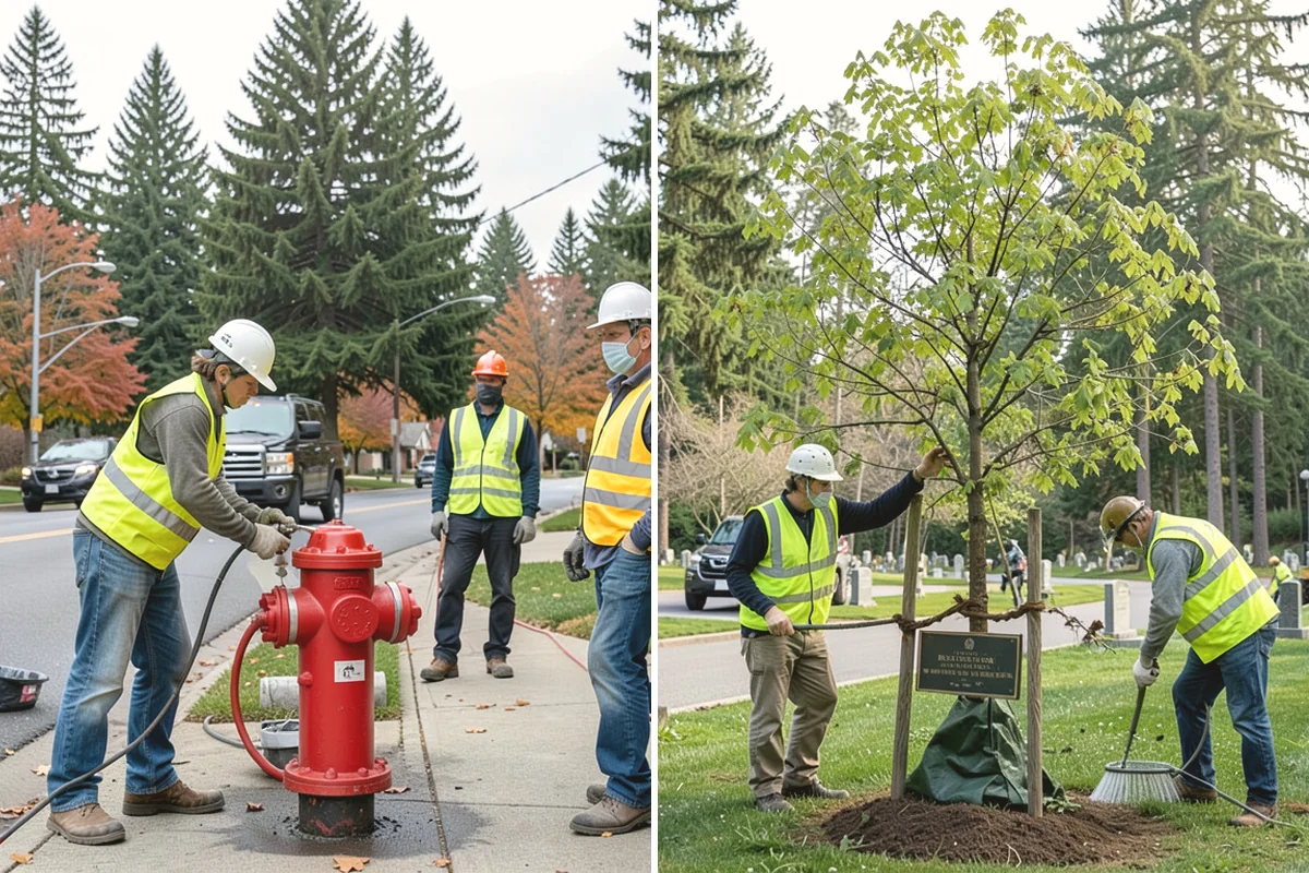 Sanding in University Place, Pierce County, WA - Identify traction-priority hills, curves, and intersections