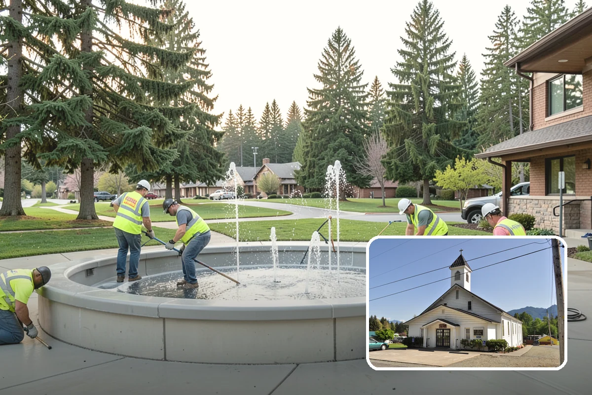 School District Grounds Maintenance in Concrete, Skagit County, WA - Background-screened crews cleared for occupied campuses