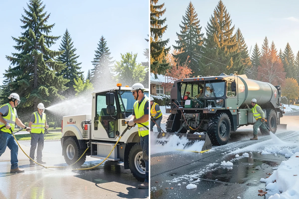 School District Grounds Maintenance in Coupeville, Island County, WA - Walk every campus with facilities staff to inventory turf, play areas, and hardscape