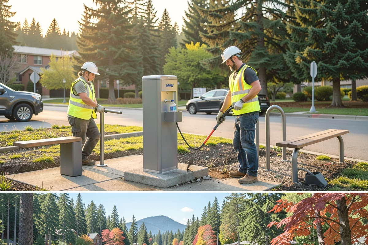 School District Grounds Maintenance in Covington, King County, WA - Heaviest mowing and field prep run March through June, with aeration and overseeding scheduled during summer break while campuses...