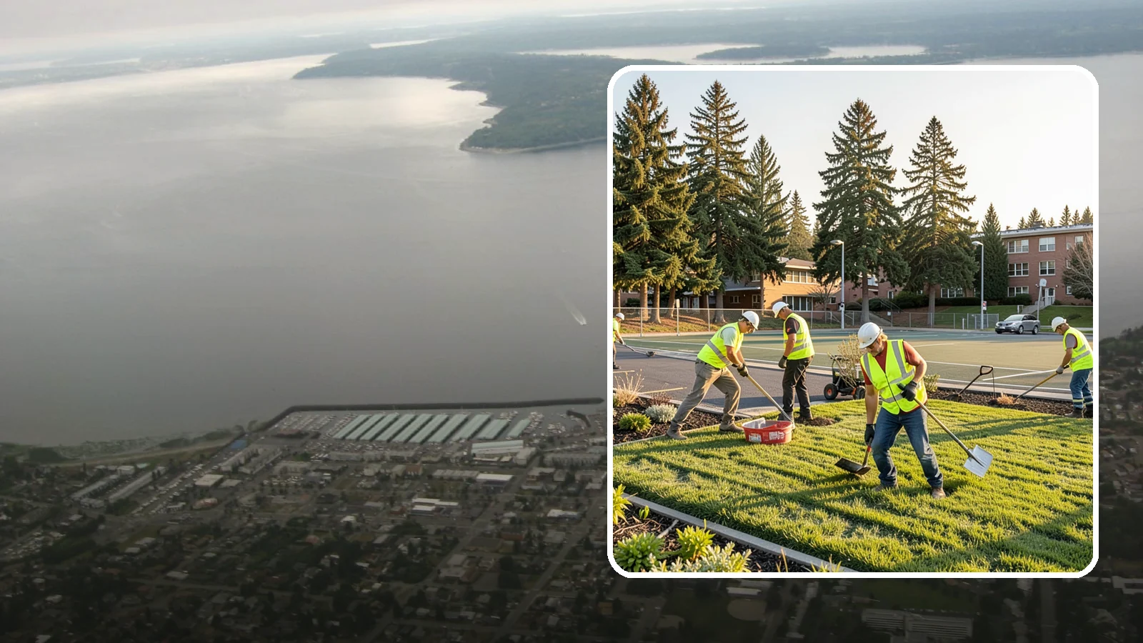 School District Grounds Maintenance in Des Moines, King County, WA - Comprehensive grounds care for Western Washington school districts, keeping campuses, play areas, and athletic fields safe...