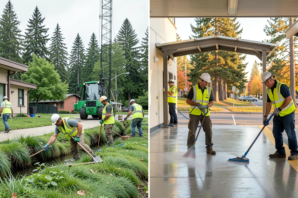 School District Grounds Maintenance in DuPont, Pierce County, WA - Walk every campus with facilities staff to inventory turf, play areas, and hardscape