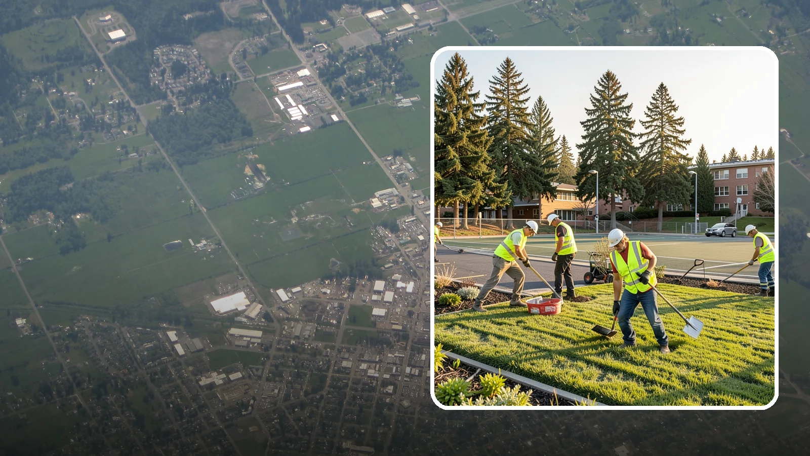 School District Grounds Maintenance in Enumclaw, King County, WA - Comprehensive grounds care for Western Washington school districts, keeping campuses, play areas, and athletic fields safe...