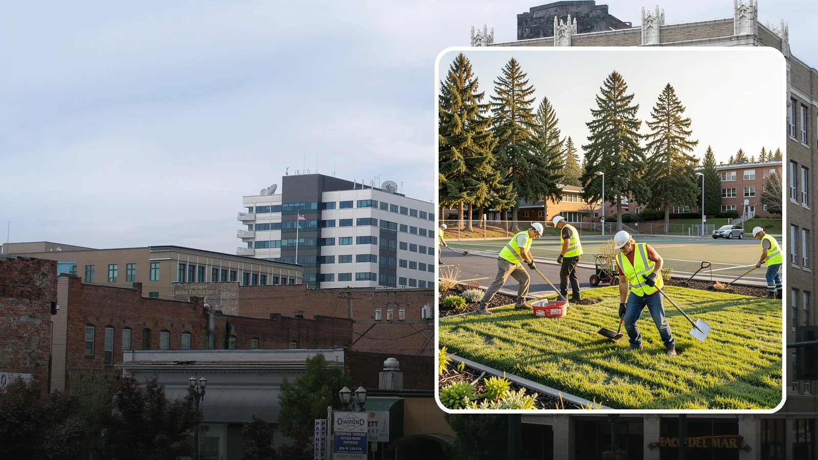 School District Grounds Maintenance in Everett, Snohomish County, WA - Comprehensive grounds care for Western Washington school districts, keeping campuses, play areas, and athletic fields safe...