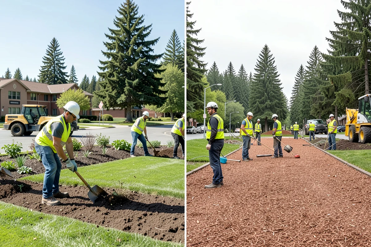 School District Grounds Maintenance in Gig Harbor, Pierce County, WA - Walk every campus with facilities staff to inventory turf, play areas, and hardscape